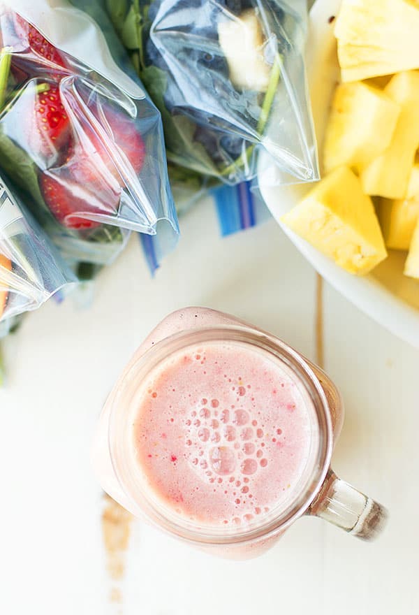 Tropical Summer Smoothie Prep
