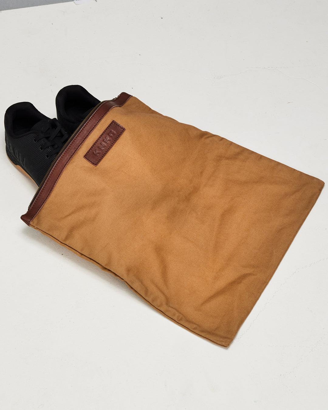 Waxed Canvas Shoe Bag - Links and Kings
